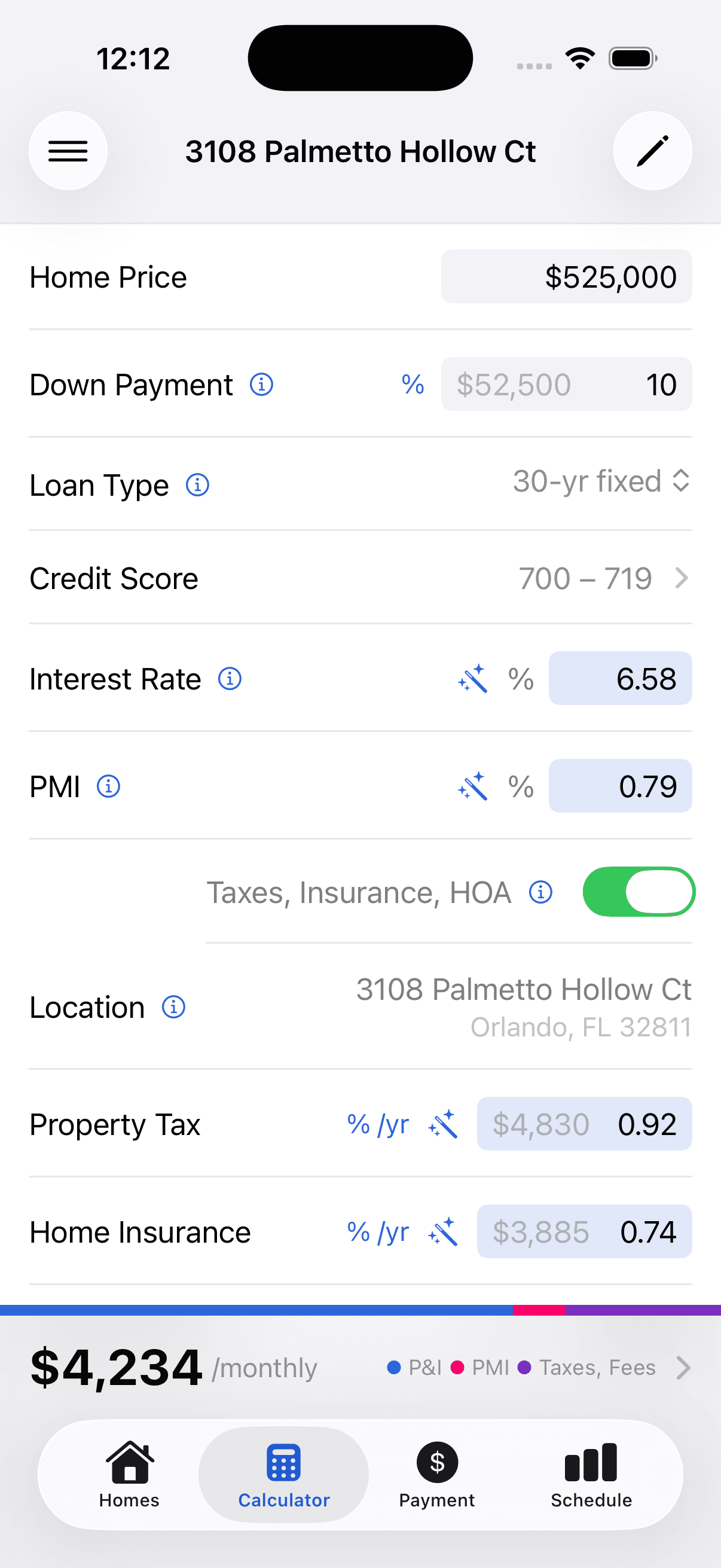 Mortgage Calculator screenshot 2